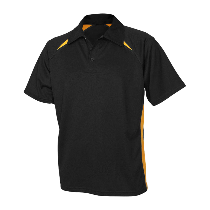 Mens Splice Short Sleeve Polo