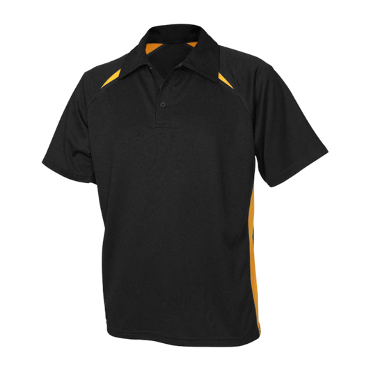 Mens Splice Short Sleeve Polo