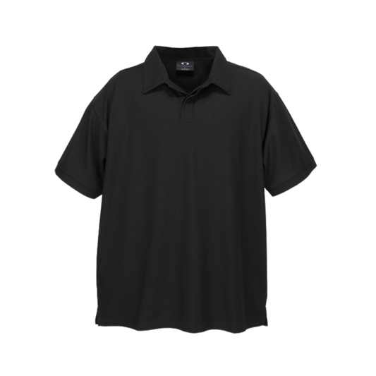 Mens Micro Waffle Short Sleeve Polo