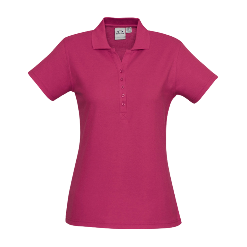 Womens Crew Short Sleeve Polo